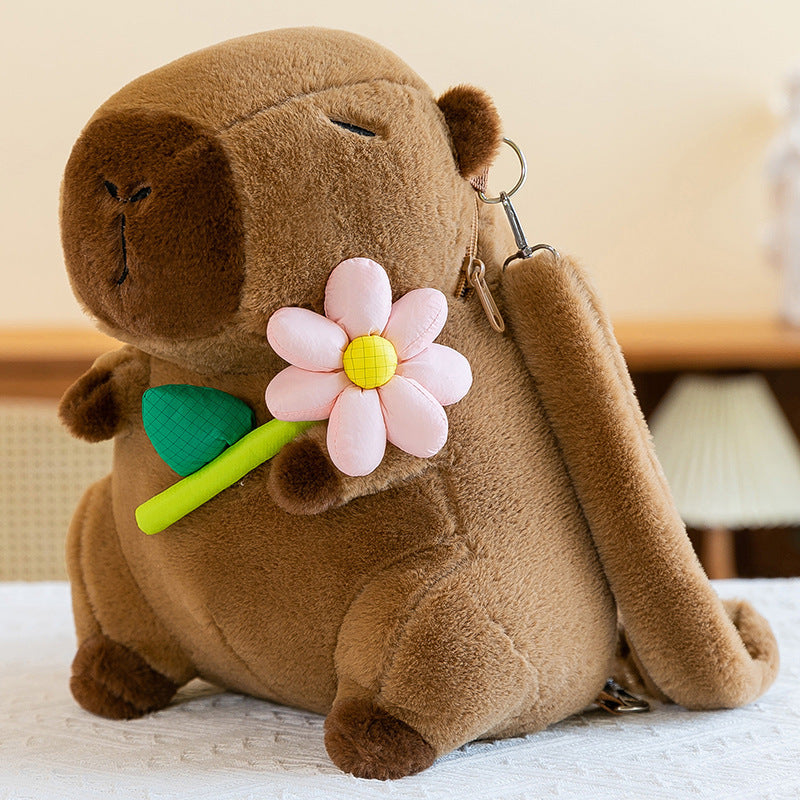 Capybara Backpack Plush Toy Creative Backpack