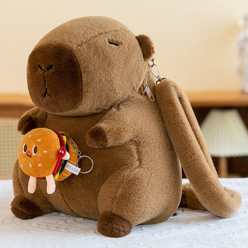 Capybara Backpack Plush Toy Creative Backpack