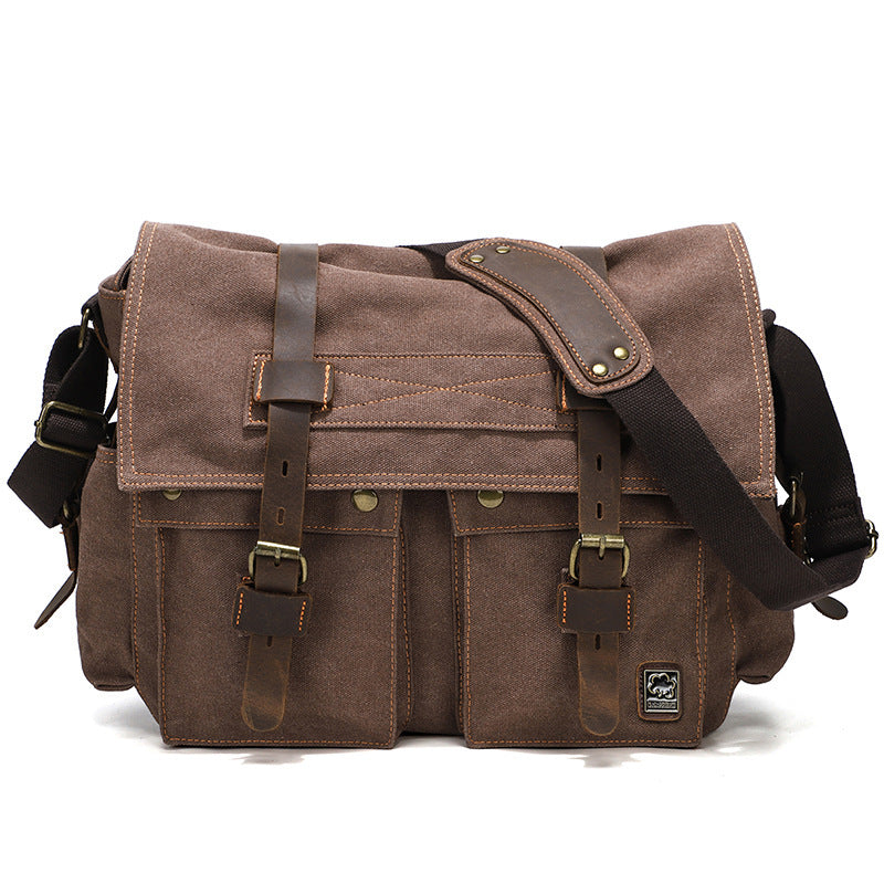 Retro-style Casual Crossbody Bag