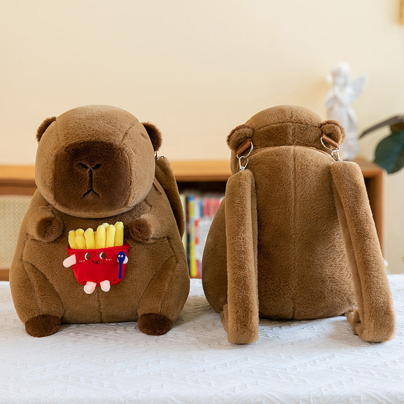 Capybara Backpack Plush Toy Creative Backpack