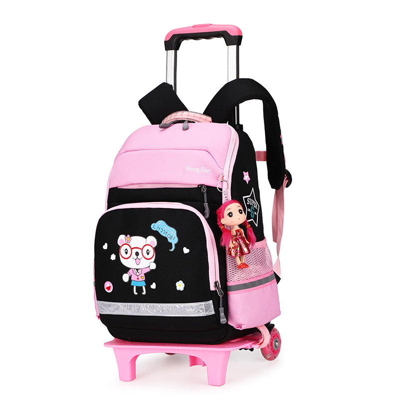 Detachable Trolley Bag for Elementary School Students