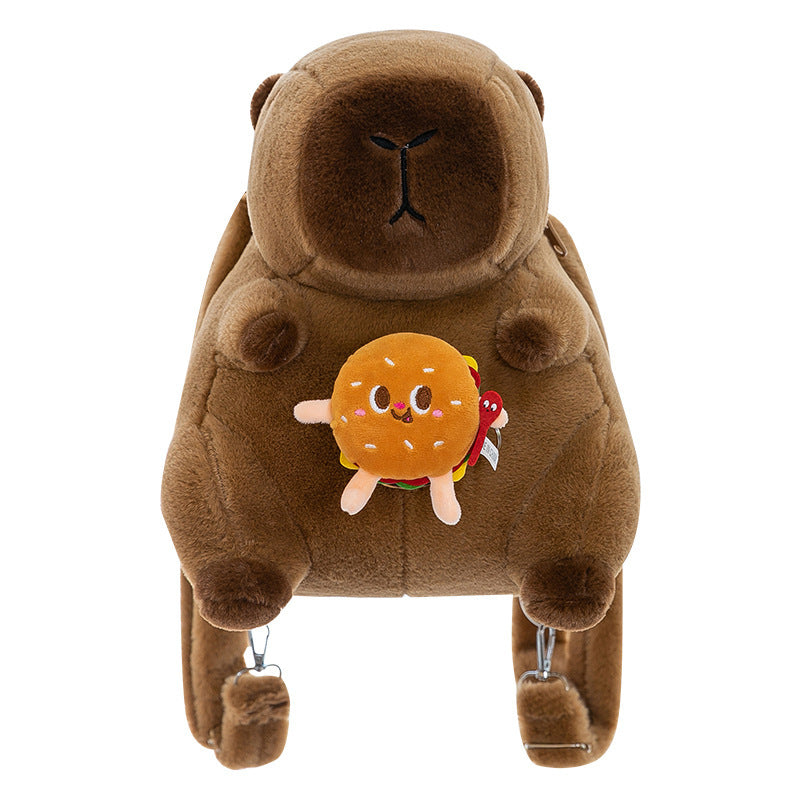 Capybara Backpack Plush Toy Creative Backpack