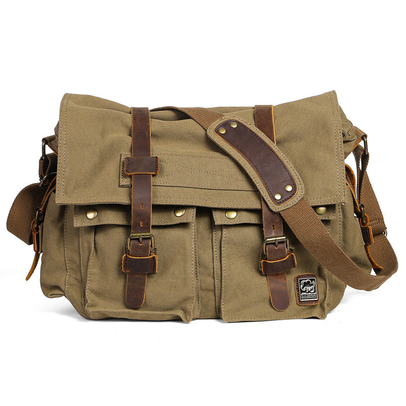 Retro-style Casual Crossbody Bag