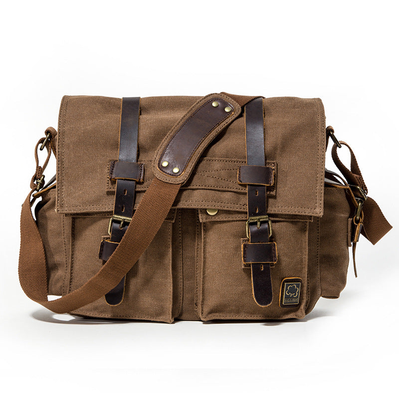 Retro-style Casual Crossbody Bag