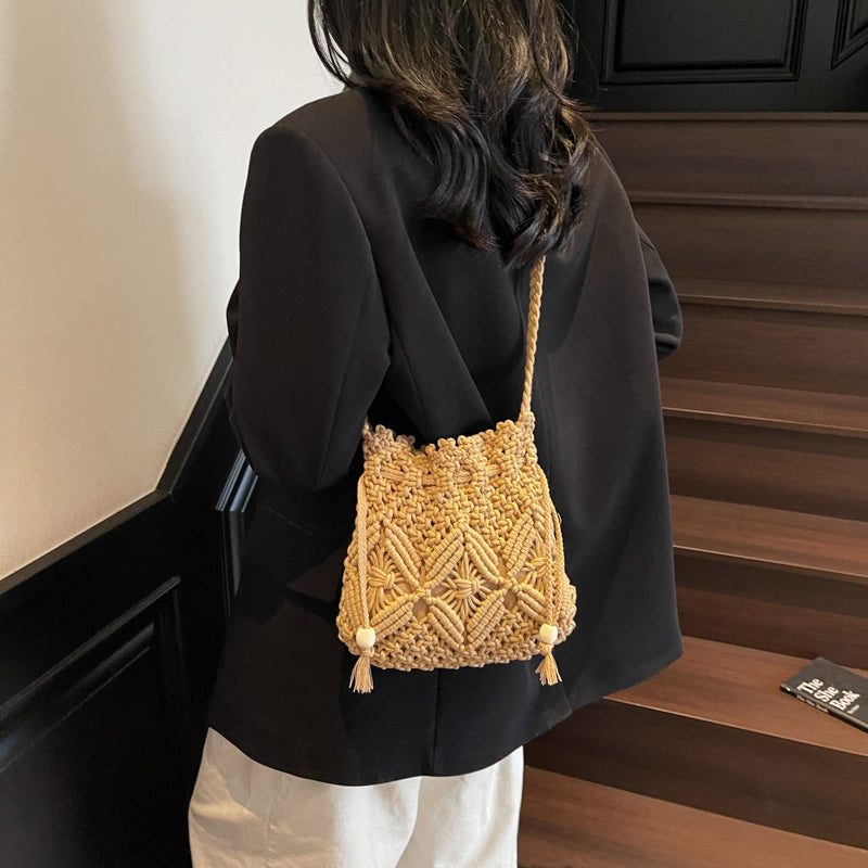 Hand-woven Vacation Beach Purse