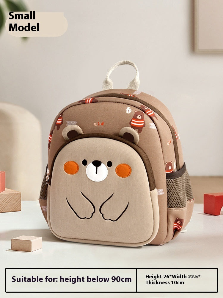 Cute as a button backpack for child.