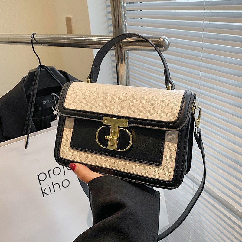 Popular Small Square Style New Stylish Good Texture Women's Shoulder Messenger Bag