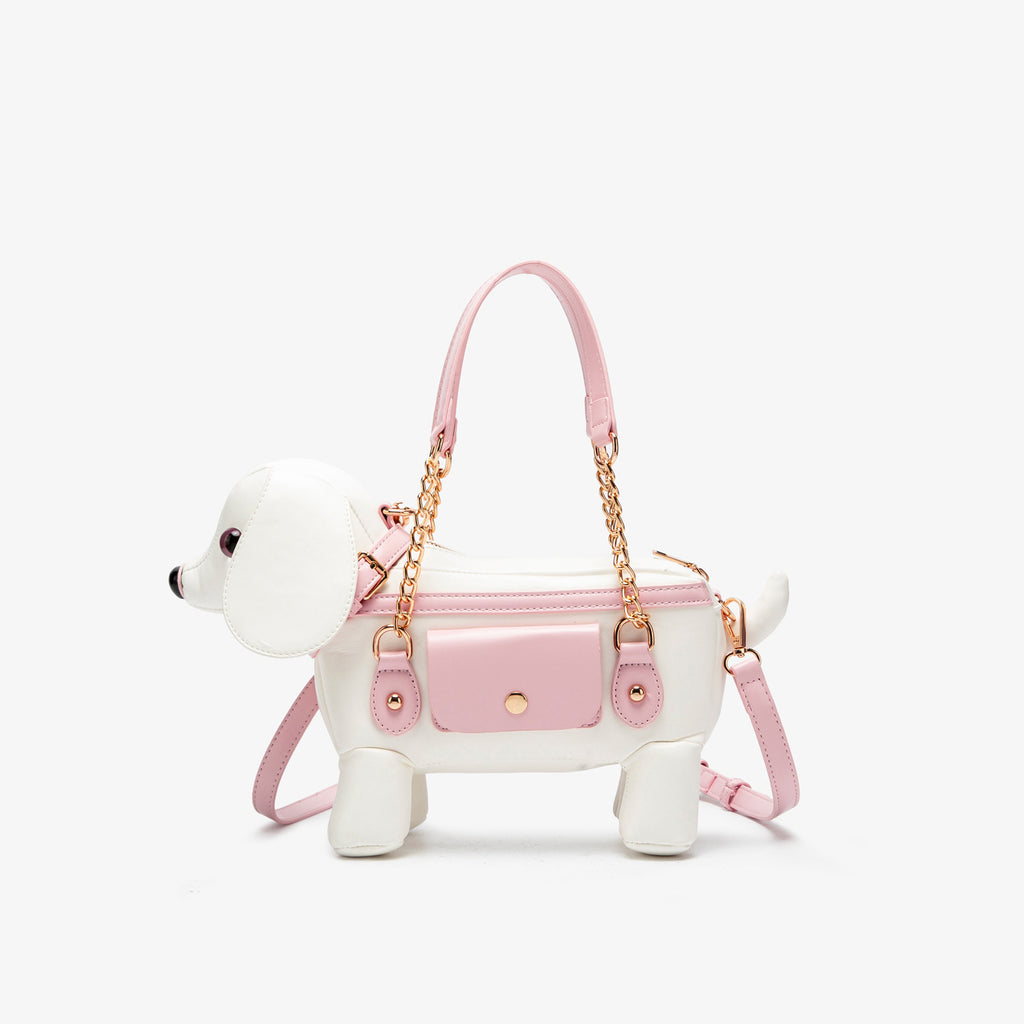 Cute Teddy Dog Crossbody Bag