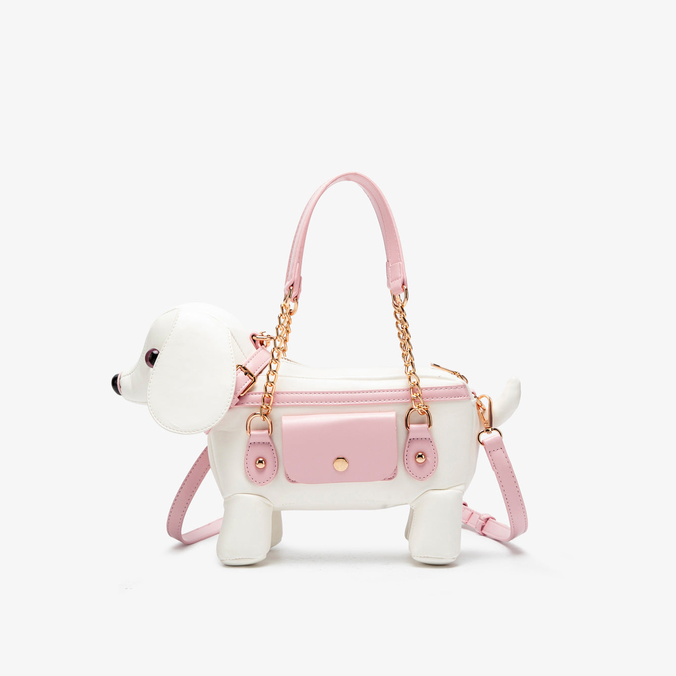 Cute Teddy Dog Crossbody Bag