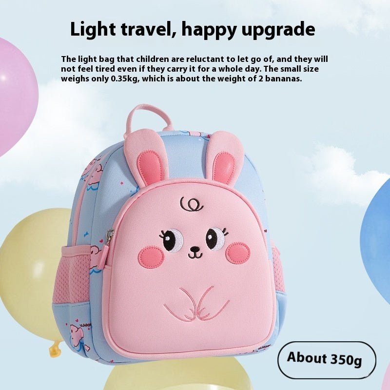Cute as a button backpack for child.