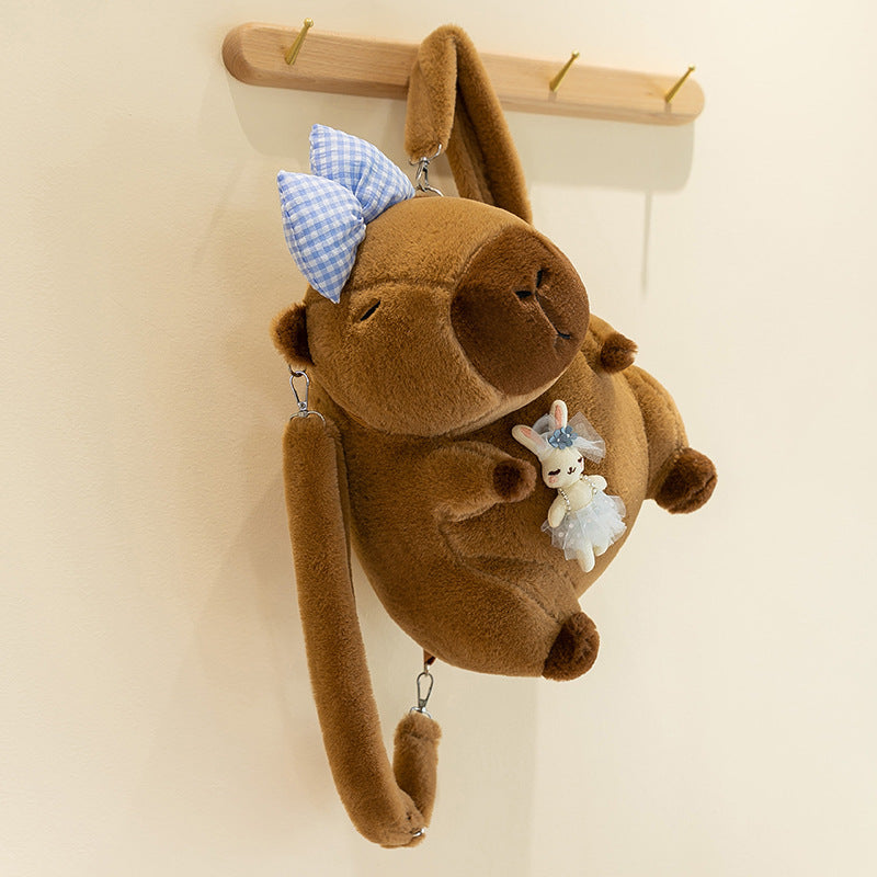 Capybara Backpack Plush Toy Creative Backpack