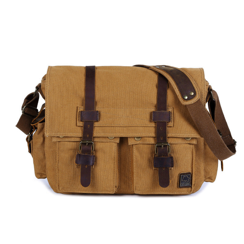 Retro-style Casual Crossbody Bag