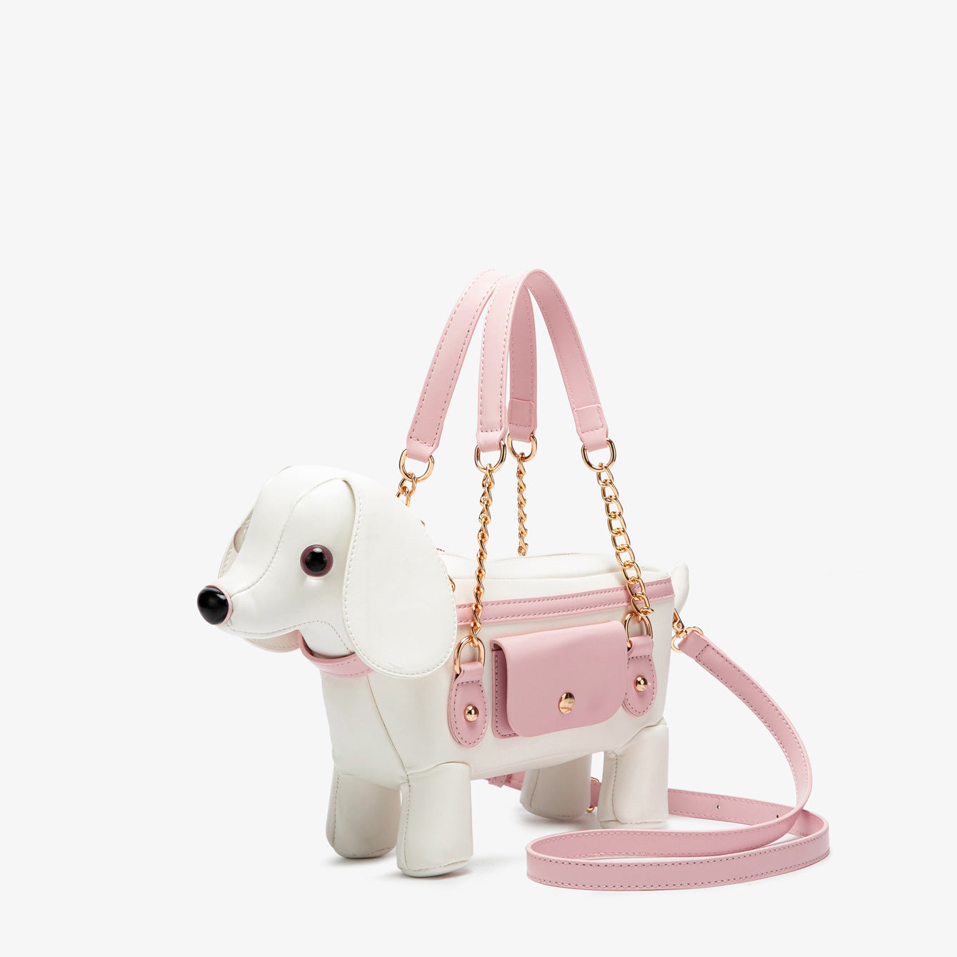 Cute Teddy Dog Crossbody Bag