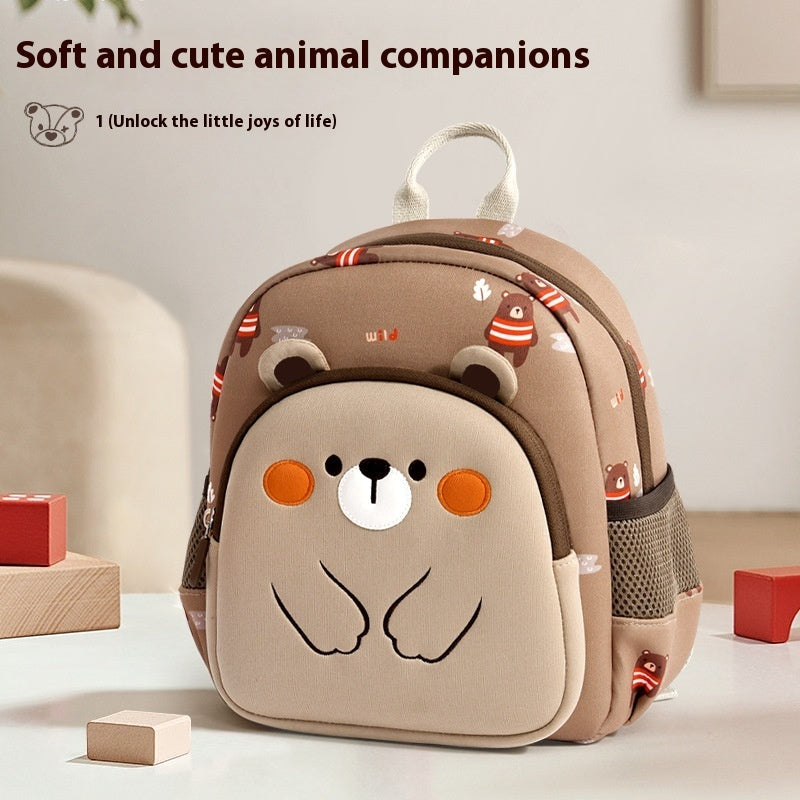 Cute as a button backpack for child.