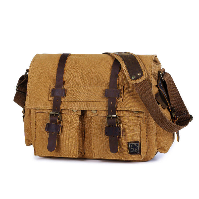 Retro-style Casual Crossbody Bag