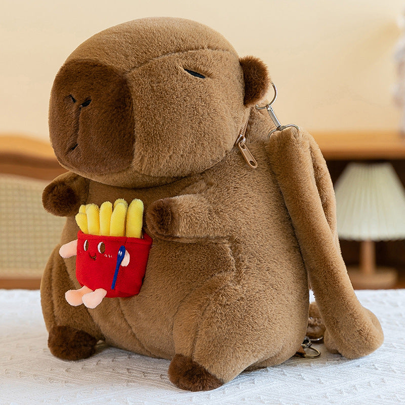 Capybara Backpack Plush Toy Creative Backpack