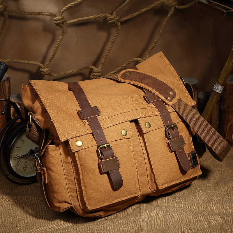 Retro-style Casual Crossbody Bag