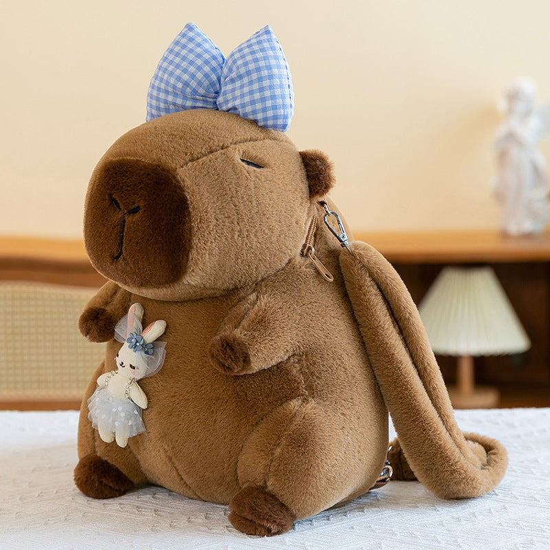 Capybara Backpack Plush Toy Creative Backpack