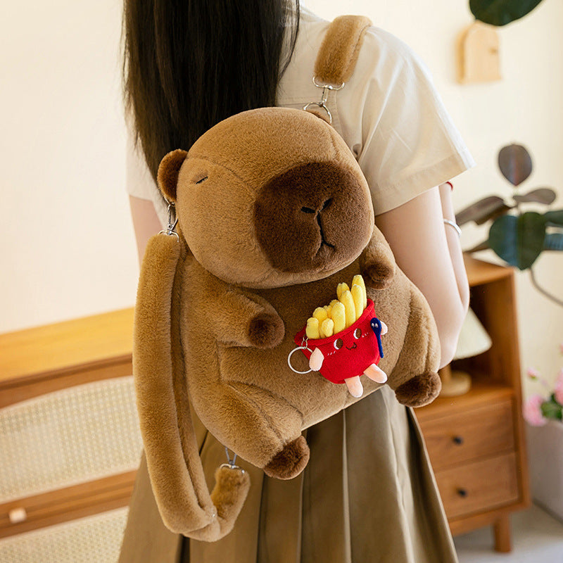 Capybara Backpack Plush Toy Creative Backpack