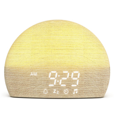 Simulated Sunrise Wake-Up Light Alarm Clock
